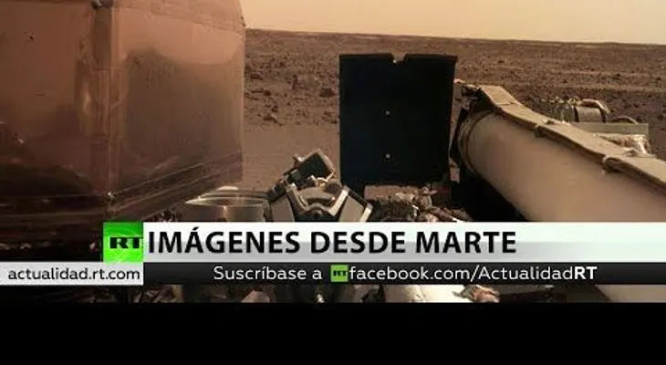 La sonda InSight de la NASA envía las primeras imágenes de la superficie de Marte