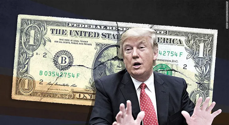 ¿Efecto Trump? El dólar estadounidense está en su nivel más bajo en casi tres años