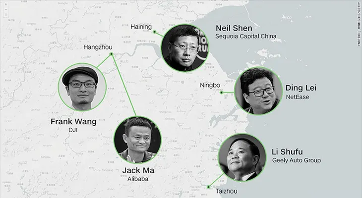 Esta provincia china es el segundo lugar del mundo que más multimillonarios produce