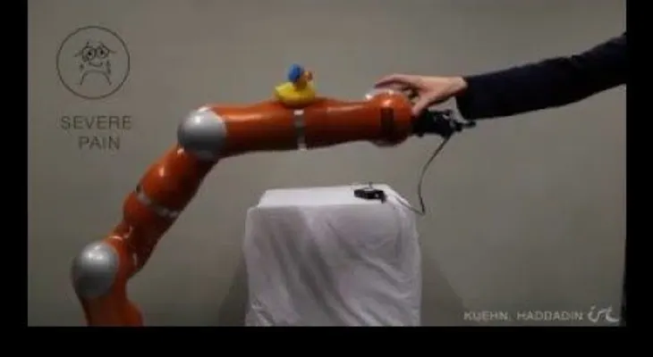 ¿Máquinas cada vez más humanas? Científicos enseñan a robots a sentir dolor (VIDEO)