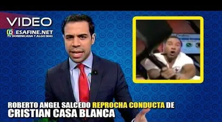 Boche diplomático de Robertico Salcedo a Cristian Casa Blanca