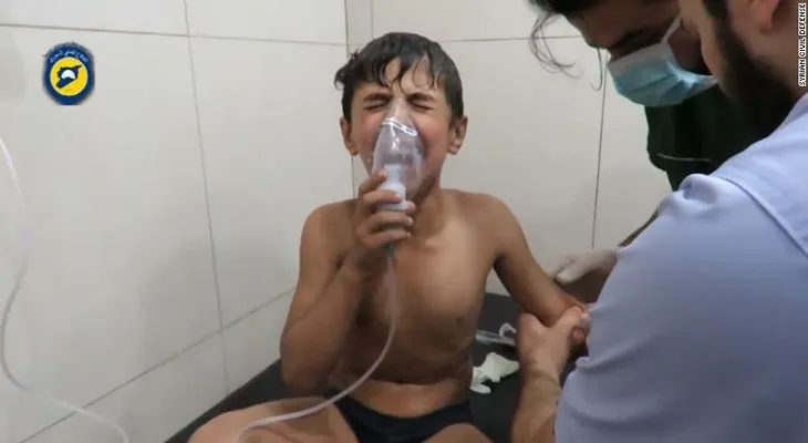 Reportan nuevo ataque con gas en Aleppo; hay varios niños entre los afectados