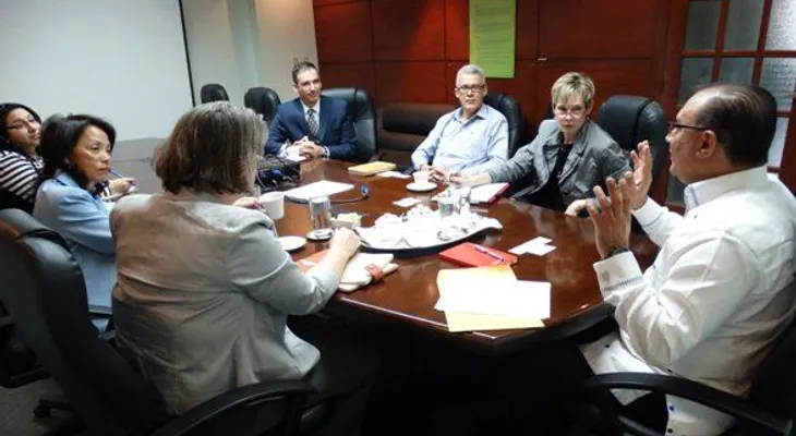 Presidenta de Counterpart International visita el Consejo de Cambio Climático