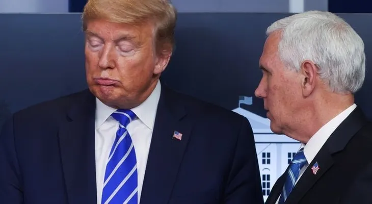 Trump sugiere indagar si inyectar desinfectante contra el coronavirus sirve para combatirlo, porque "yo no soy médico"