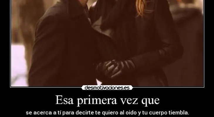 Decir te amo por primera vez