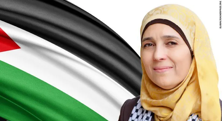 Profesora palestina gana premio mundial de enseñanza de un millón de dólares