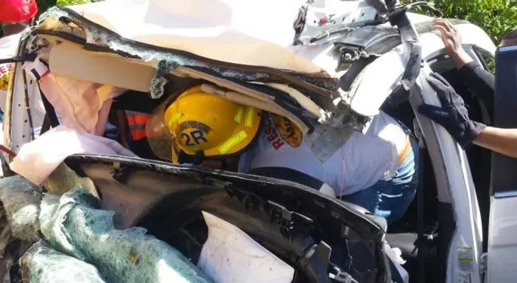 Identifican como Buenaventura Arias (Nino) y Yasmín Rodríguez, muertos en accidente en Puerto Plata; 18 herida