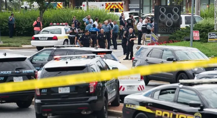 Tiroteo en el Capital Gazette: El día más mortal para el periodismo en EE. UU. desde el 11 de septiembre de 2001