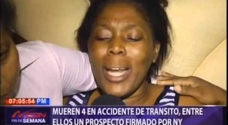 Madre de prospecto muerto en accidente le había pedido que no saliera de la casa