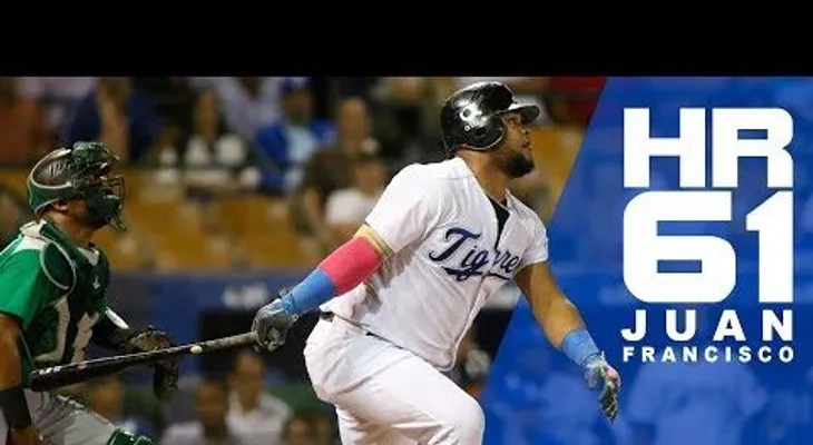 Juan Francisco y su histórico jonrón 61 en triunfo Tigres sobre EO, 10 carreras por 2