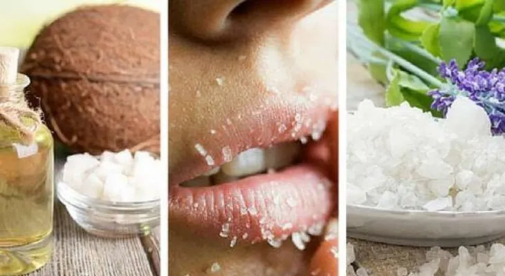 Un exfoliante casero de sal y coco para tener una piel radiante! 