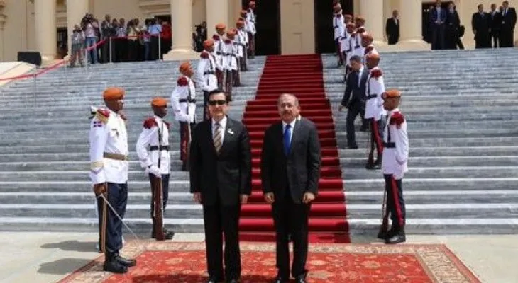 Presidente Taiwán se reúne con Danilo Medina