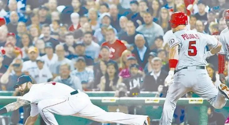 Anaheim vuelve  a vencer a Boston; David Ortiz pega su jonrón 460