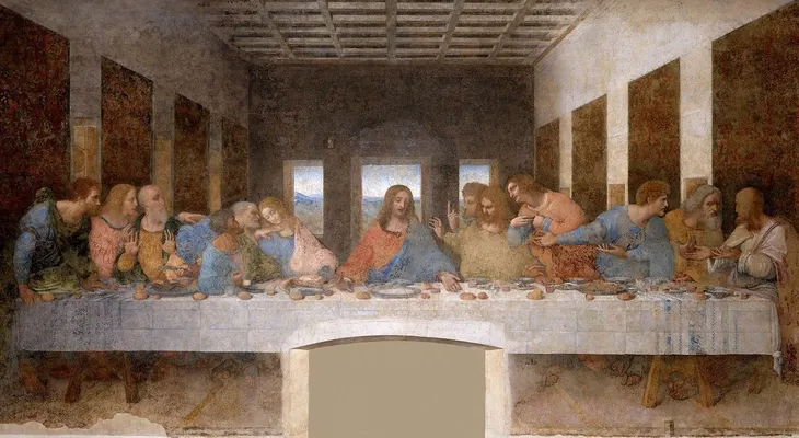 El mensaje oculto en el cuadro "La última cena" de Leonardo da Vinci