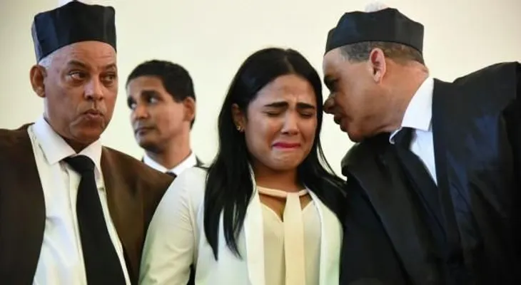 La reacción de Martha Heredia cuando fue declarada libre
