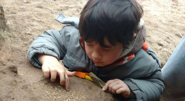 Un niño encuentra en Argentina restos fósiles que se cree tienen 500 mil años
