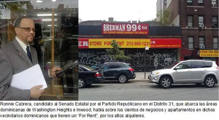 Afirma altos funcionarios NY mienten a dominicanos Alto Manhattan