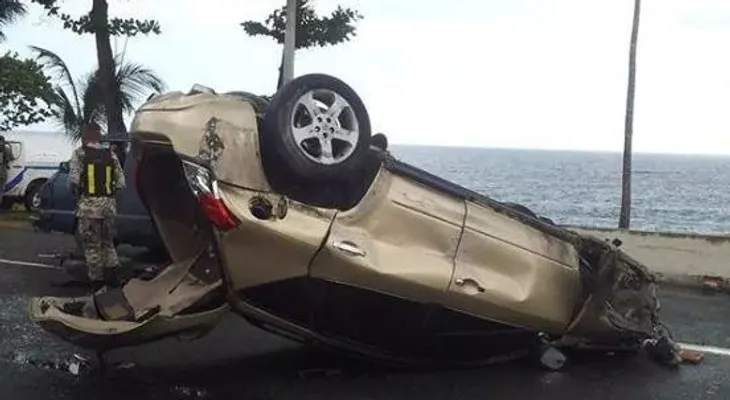 Jeison Cedeno Castillo, José Rodolfo Pérez y Silvia Pérez, mueren durante accidente en Las Américas