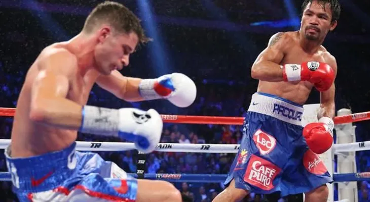 Domolición de Manny Pacquiao sobre Chris Algieri
