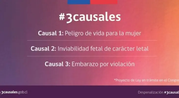 Cinco partidos de la oposición rechazan modificación Constitución que permite aborto en las tres causales 