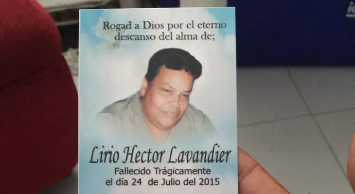 Viuda del asesinado publicista Lirio Héctor Lavandier pide justicia (VIDEO)