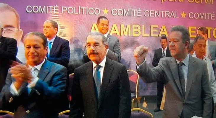 Danilo y Leonel pasan revista a campaña electoral