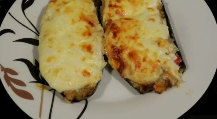 Berenjenas rellenas de atún, la puede preparar de forma rápida y muy fácil 