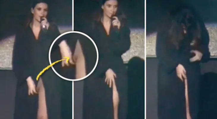 Video: A Laura Pausini "se le vio todo" durante un concierto en Perú