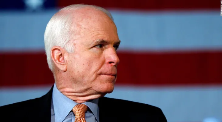 El último mensaje de John McCain a Donald Trump