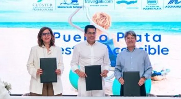 Turismo y entidades firman convenio para convertir a Puerto Plata en destino accesible e inclusivo