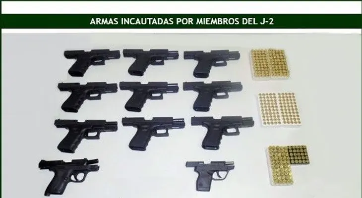 Incautaron 38 armas de fuego durante proceso electoral