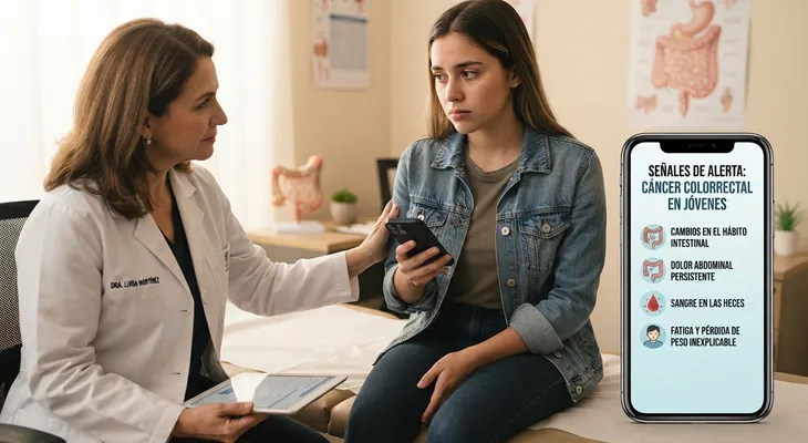 Las señales que los jóvenes no deben ignorar sobre el cáncer colorrectal