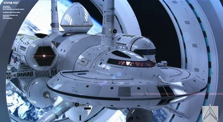 Video, fotos: La NASA diseña una nave a lo Star Trek capaz de viajar más rápido que la luz  