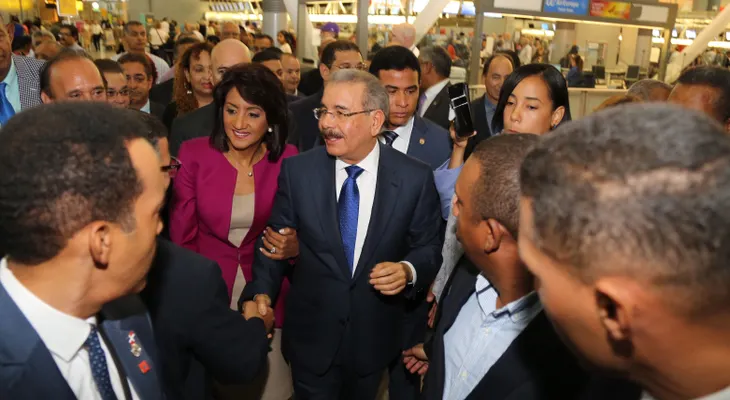 Danilo Medina llega a Nueva York para participar en Asamblea ONU