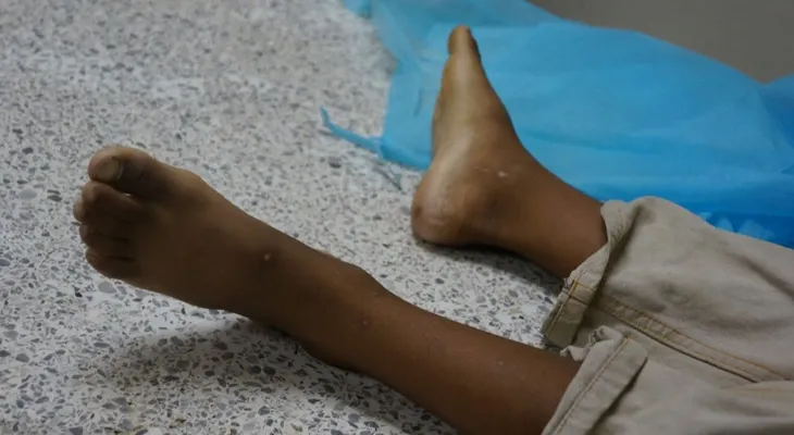 Autoridades recuperan cuerpo de niño que cayó en cañada