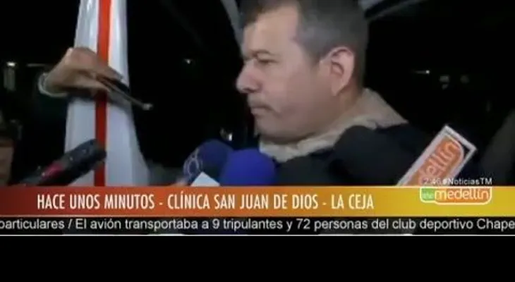 Informaciones desde Medellin, Colombia, del trágico accidente de avión equipo brasil chapecoense 