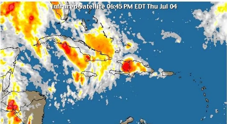 Vaguada seguirá provocando aguaceros; ONAMET mantiene alerta contra inundaciones