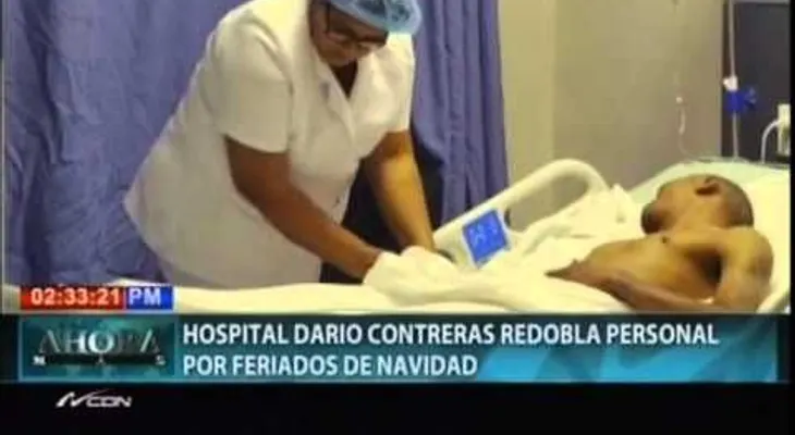 Hospital Darío Contreras incrementa su personal por festividades navideñas