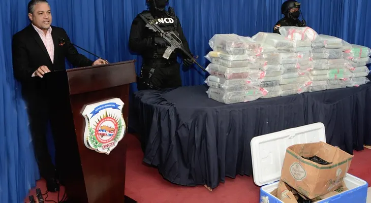 La DNCD decomisa 141 paquetes de cocaína