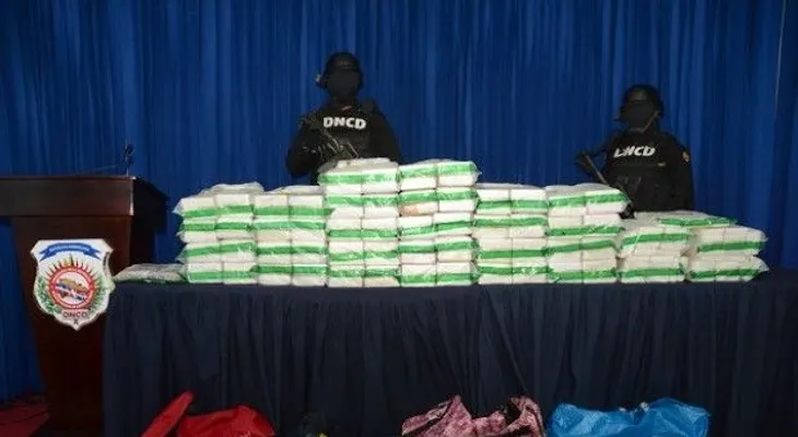 Incautan 179 paquetes de droga en Multimodal Caucedo