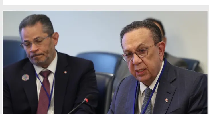 Valdez Albizu participó en reuniones de primavera del FMI y del GBM