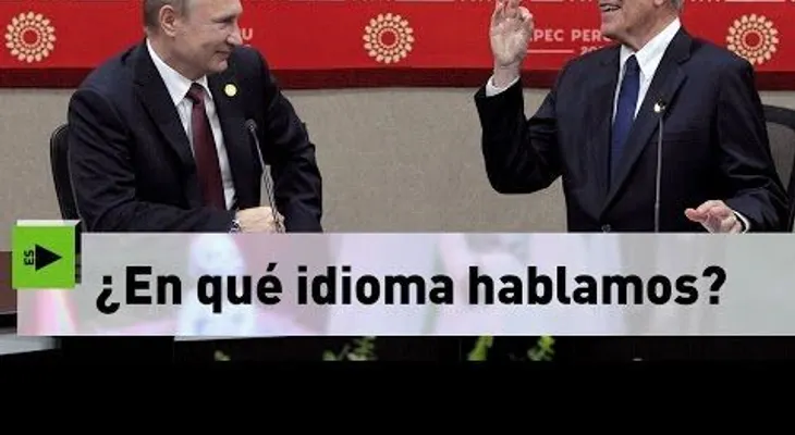 ¿En qué idioma hablamos? Putin y Kuczynski protagonizan un divertido diálogo (VIDEO)