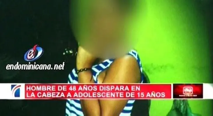 Hombre le da un balazo a su novia de 15 en una cabaña (VIDEO)