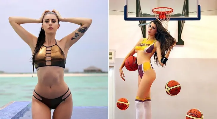 Las candentes vacaciones de la basquetbolista "más sexy del mundo"