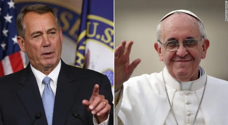John Boehner crea un mini ejército para manejar la visita del papa Francisco