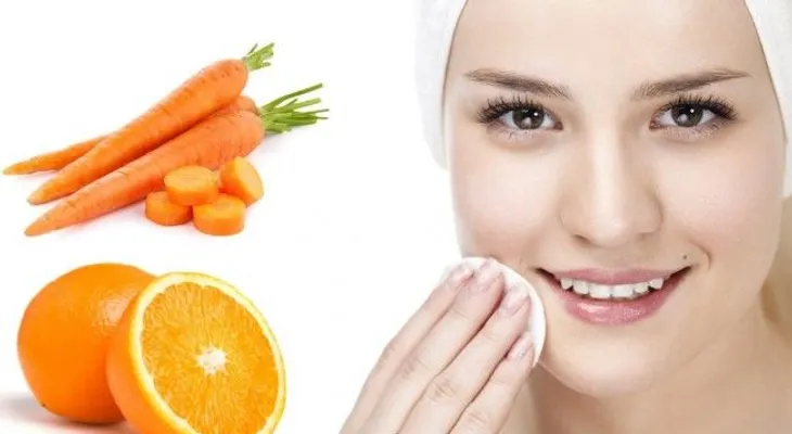 La zanahoria es excelente en mascarillas para quitar manchas en la piel; previene cáncer de laringe, esófago y estómago