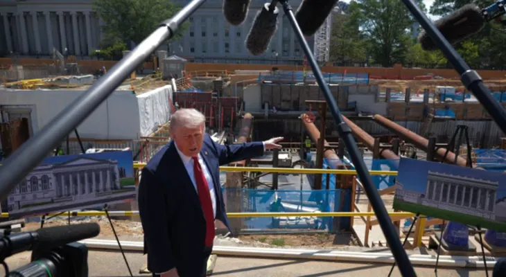 Trump solicita a la Corte Suprema autorización para construir salón de baile en la Casa Blanca