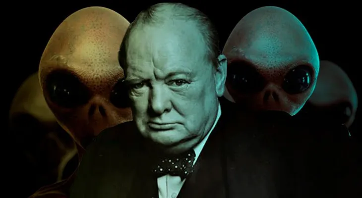 Desclasifican informes sobre el vínculo de Winston Churchill con avistamientos OVNI