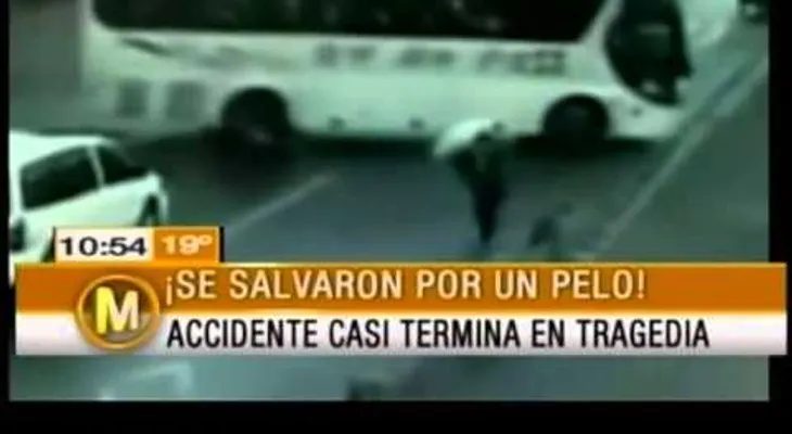 ¡Se salvaron por un pelo!