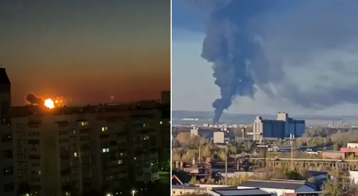 Ucrania ataca refinerías y plantas militares rusas en respuesta a bombardeos contra civiles
